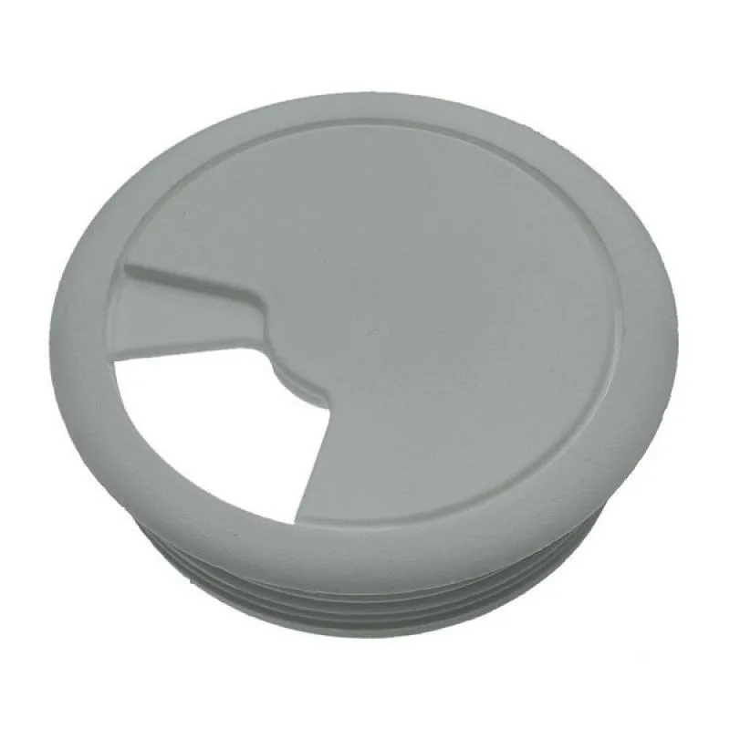 Пропуск для проводов GTV. Пропуск для проводов GTV, пластик, серый, диаметр 60 мм