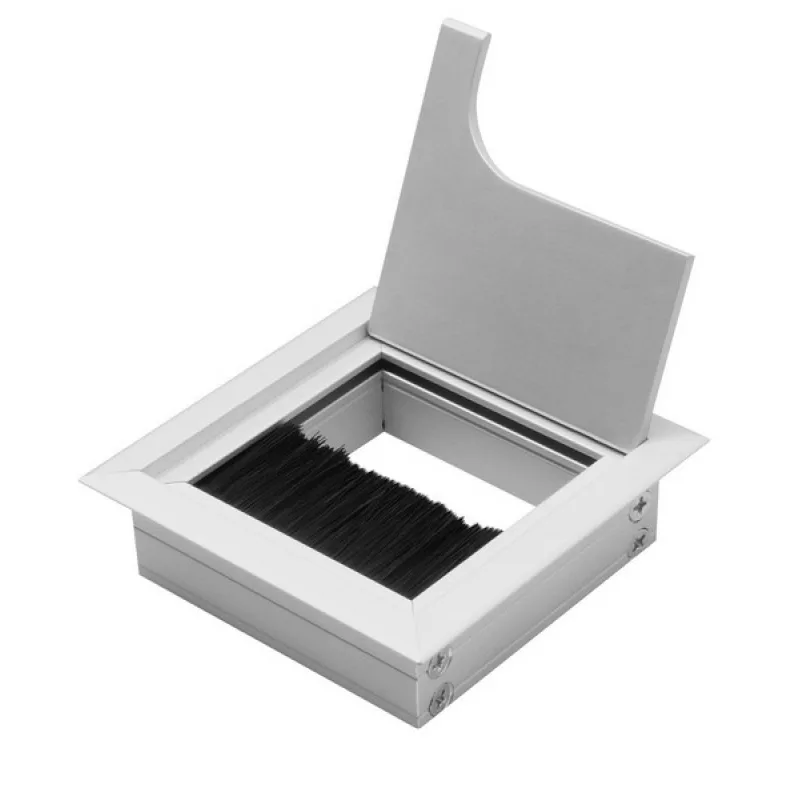 Пропуск для кабеля GTV MERIDA 80*80 металл алюминий