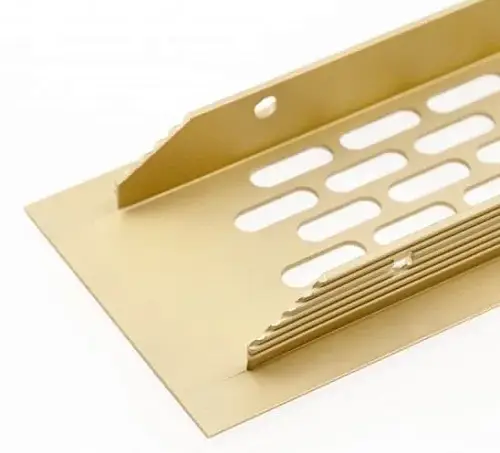 Решетка вентиляционная 245*60 мм (Сталь шлифованная)