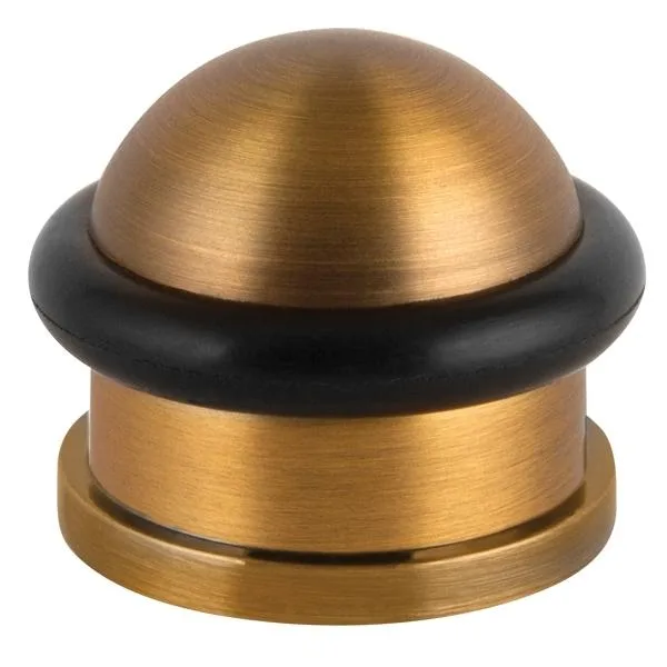 Напольный дверной упор Punto DS PF-26 цвет кофе изображение напольного дверного упора Punto DS PF-26 цвета кофе|