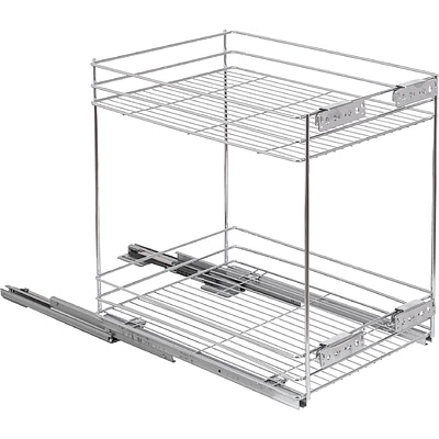 Карго нижнего крепления NORWIG на направляющих скрытого монтажа с доводчиком с 3D-регулировкой (400 мм)