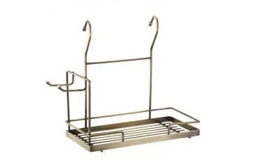Полка одинарная с крючками XJ-G211 BA бронза от LEMAX в Минске