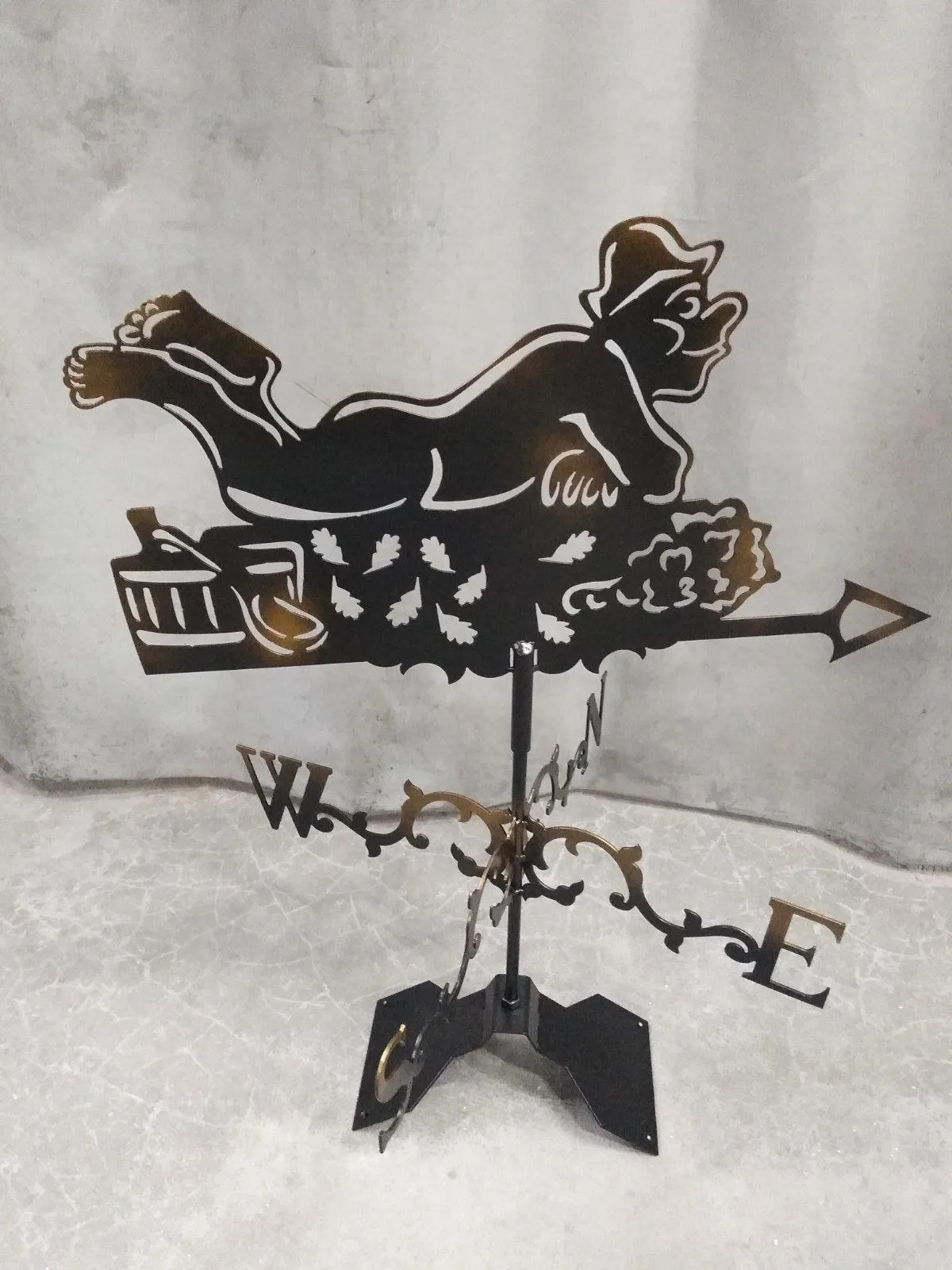 описание изображения 1 изображение флюгера «Банька 2» — описание изображения 1|