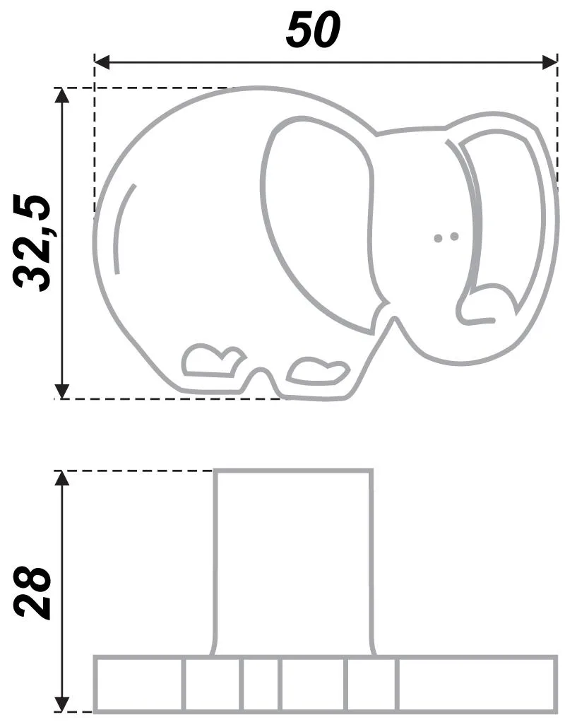 Мебельная ручка RC510Br.4
