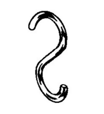 Применение крючка в мебели Крючок на фоне мебели|