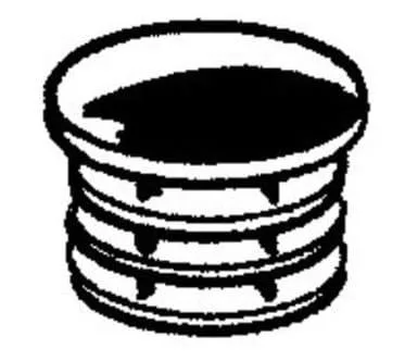 Заглушка трубы д. 25 TRIS, хром, купить в Минске Заглушка трубы д. 25 TRIS, хром, купить в Минске