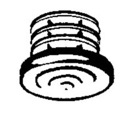 ножка мебельная 508B R16 диаметр 25 мм TRIS мебельная ножка |