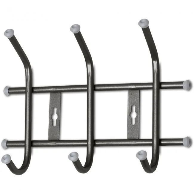 Вешалка настенная ВНТ3 черная