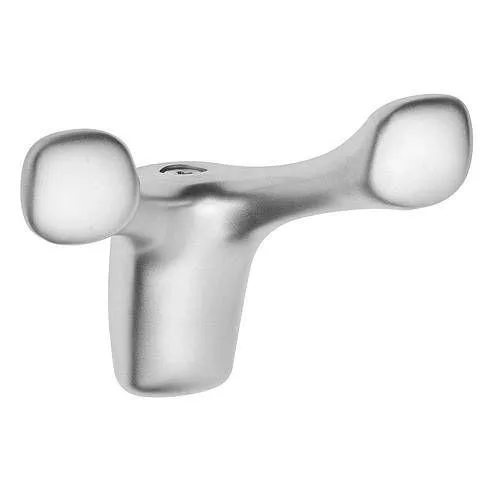 Крючок для одежды GTV TOLEDO BO матовый хром. Изображение крючка для одежды GTV TOLEDO BO матового хрома