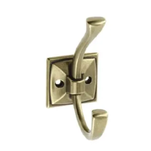 Крючок для одежды MADRYT античная латунь