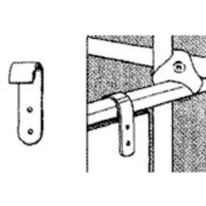521 R22 Крепежная скоба д.25