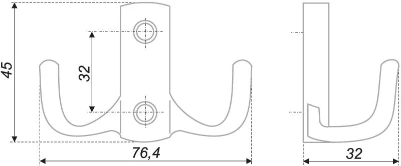 Вешалка TRIS 537A BG-051*10 купить в Минске Вешалка TRIS 537A BG-051*10 купить в Минске