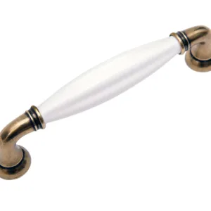 Мебельная ручка TIFFANY RS121AB.4/128/W