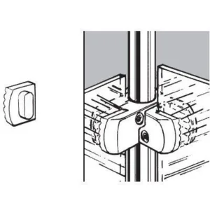 552 Вкладыш к соединителю 550 и 551 д.25
