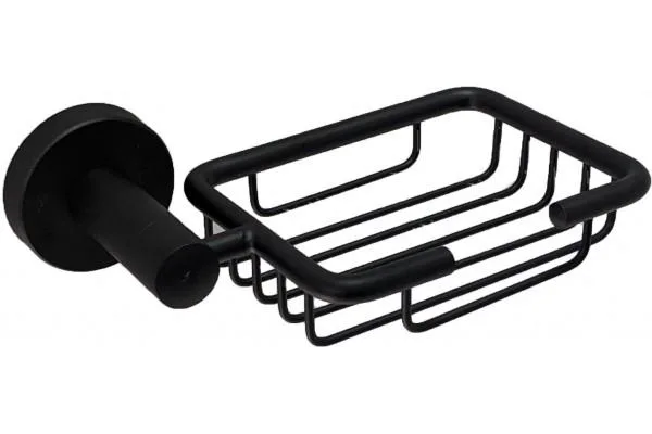 Мыльница Ledeme L71702B-1. Изображение мыльницы Ledeme L71702B-1 чёрного цвета