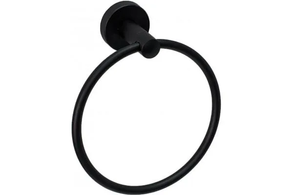 Держатель для полотенец L71704B чёрный. Изображение держателя для полотенец L71704B чёрного цвета
