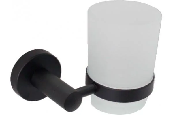 Держатель стакана Ledeme L71706B. Изображение держателя стакана Ledeme L71706B чёрного цвета