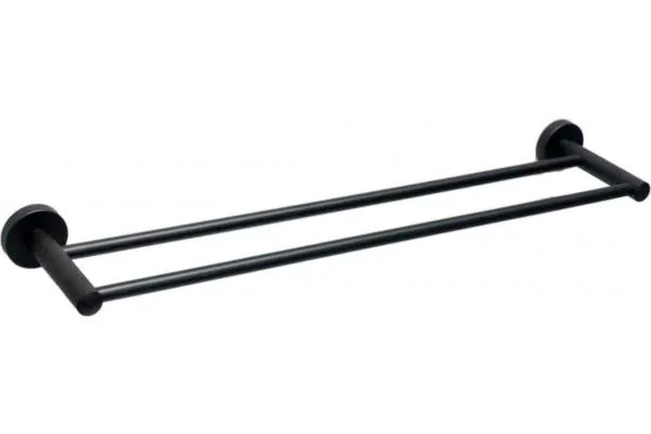 Держатель для полотенец L71709B чёрный; изображение держателя для полотенец L71709B чёрного цвета;