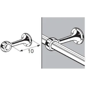 570 R50 Держатель дистанционный проходной д.25