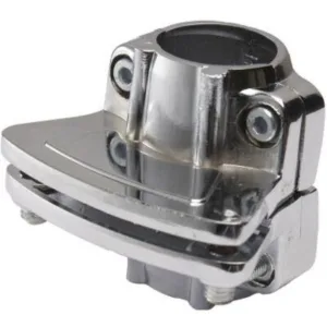 595 R61 Держатель односторонний для дсп или стекла д.25