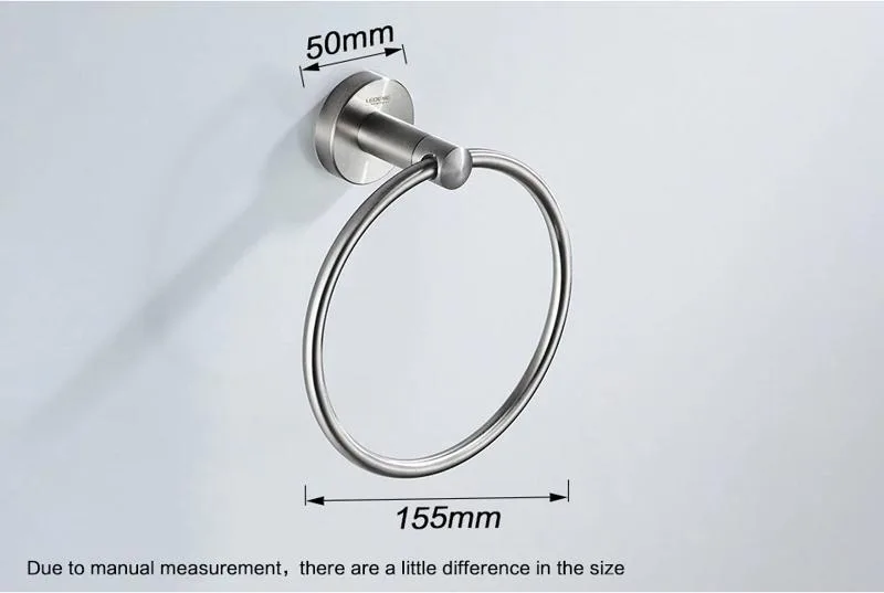 Крупный план держателя для полотенец Ledeme. Крупный план держателя для полотенец