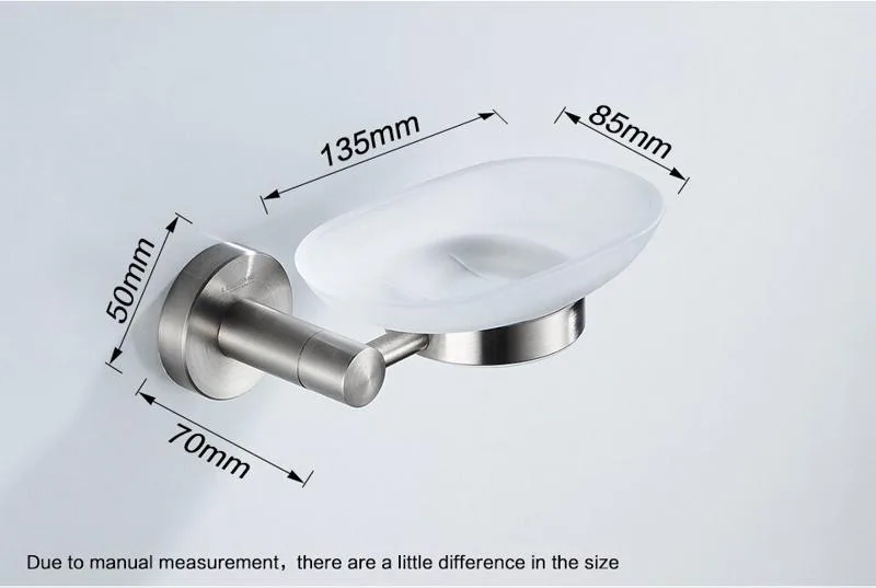 Мыльница Ledeme L71702 крупным планом. Крупный план мыльницы Ledeme L71702