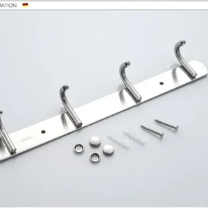 Крючки для ванной Ledeme L70201-4 нержавеющая сталь