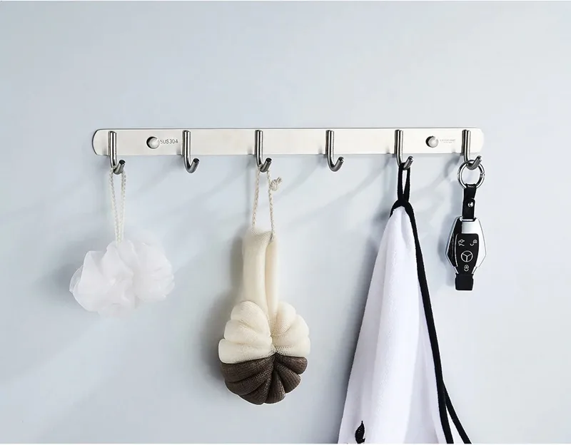 Крючки для ванной Ledeme L70201-6 нержавеющая сталь