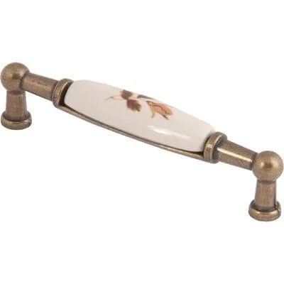 Керамическая вставка мебельной ручки увеличенное изображение вставки керамической ручки |