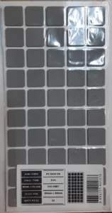 Подпятник 20*20 резина