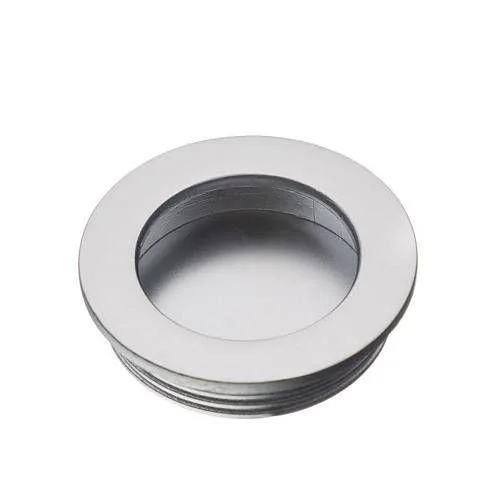 Врезная ручка UZ-В224, алюминий. Изображение врезной ручки UZ-В224