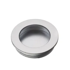 Мебельная ручка врезная UZ-В224 хром матовый