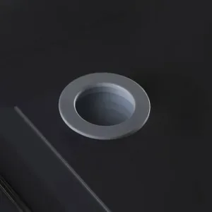 Мебельная ручка врезная UZ-В224 белая