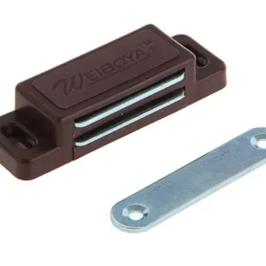 Магнит мебельный большой коричневый