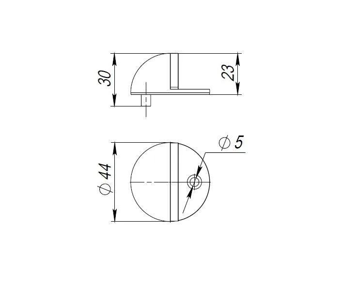Напольный дверной упор в интерьере. изображение напольного дверного упора в интерьере