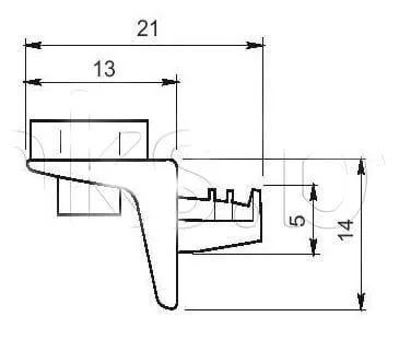 Крепление для стекла SECURA GTV — купить в Минске и Беларуси