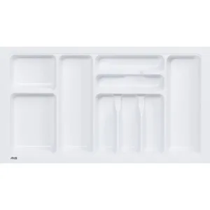 Лоток вкладыш для столовых приборов 800 BASIC 735*430 белый