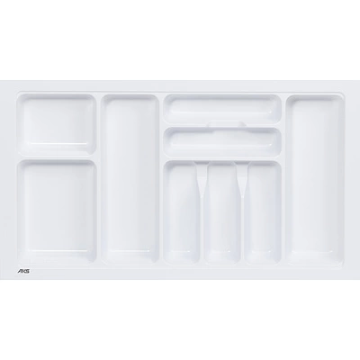 Лоток вкладыш для столовых приборов 800 BASIC 735*430 белый