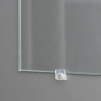 Крепление стекла прозрачное