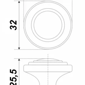 Мебельная ручка MATEO RC037AB.4