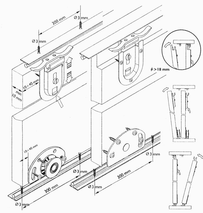 Раздвижная система ФАСТ FAST 50 кг