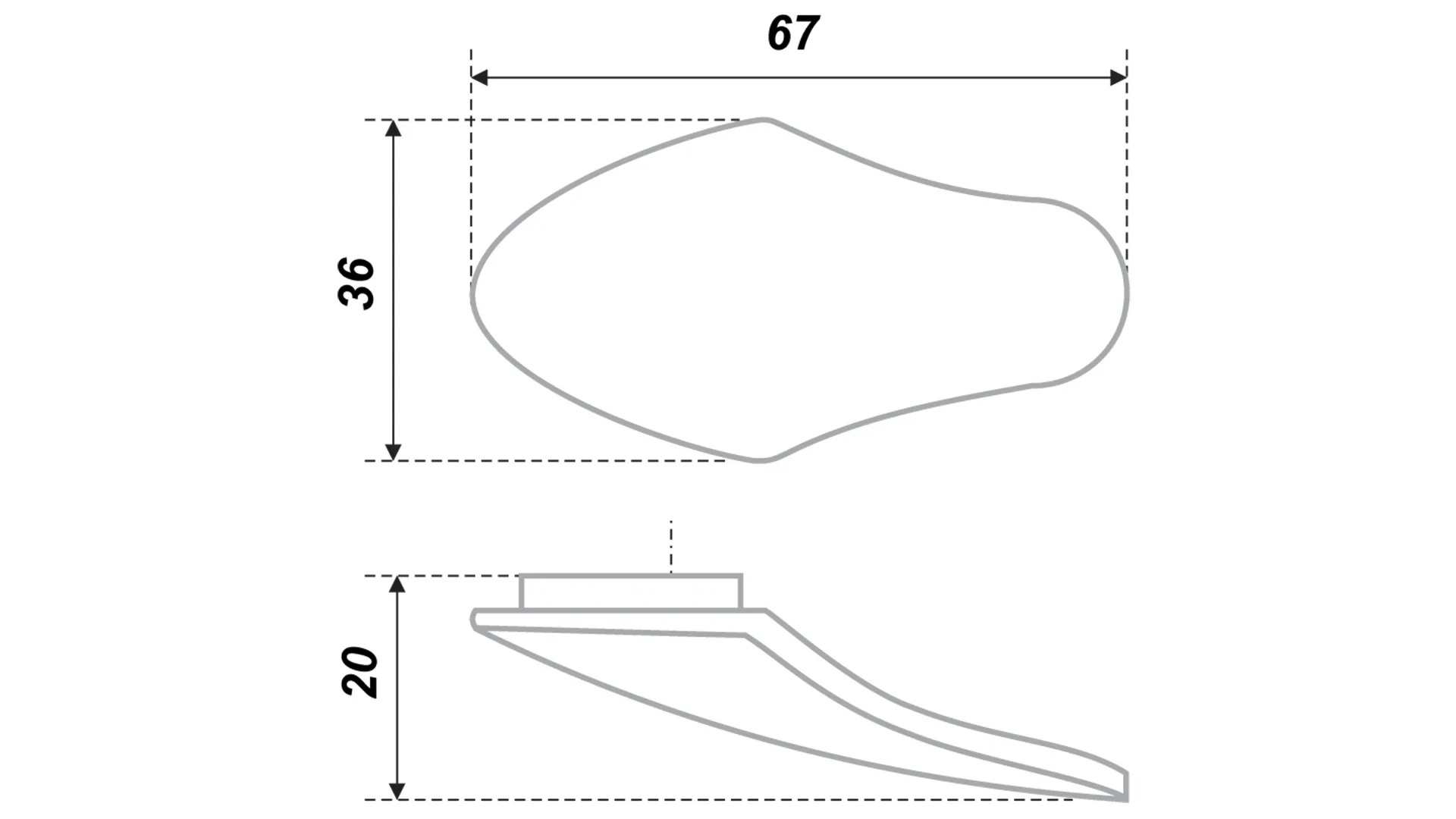 Мебельная ручка RC401BAB.4