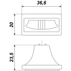 Мебельная ручка RC403BAZ.4