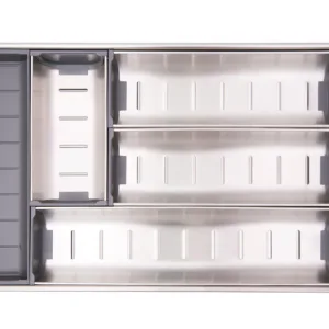 Поддон из нержавеющей стали PC04/GR/280x422