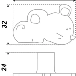 Мебельная ручка RC509PN.4