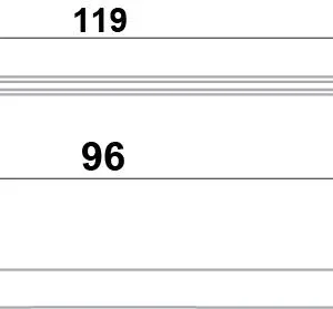 Мебельная ручка RS185SN.4/96