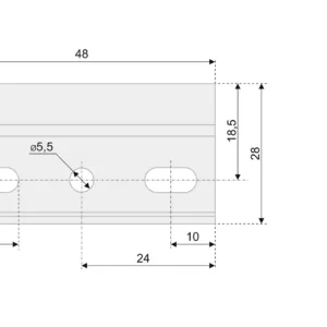 Монтажная планка CHH01