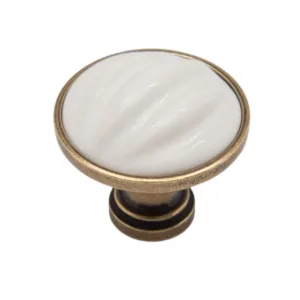 Мебельная ручка TIFFANY RC121AB.4/W