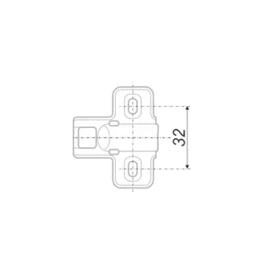 Ответная планка H2230