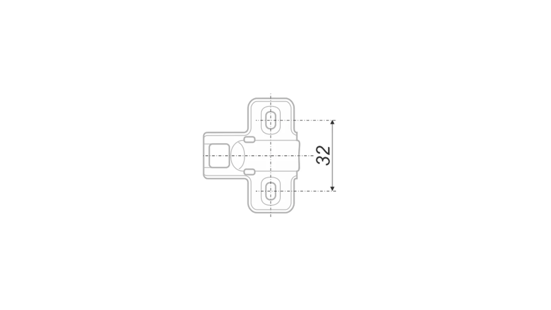 Ответная планка H2230